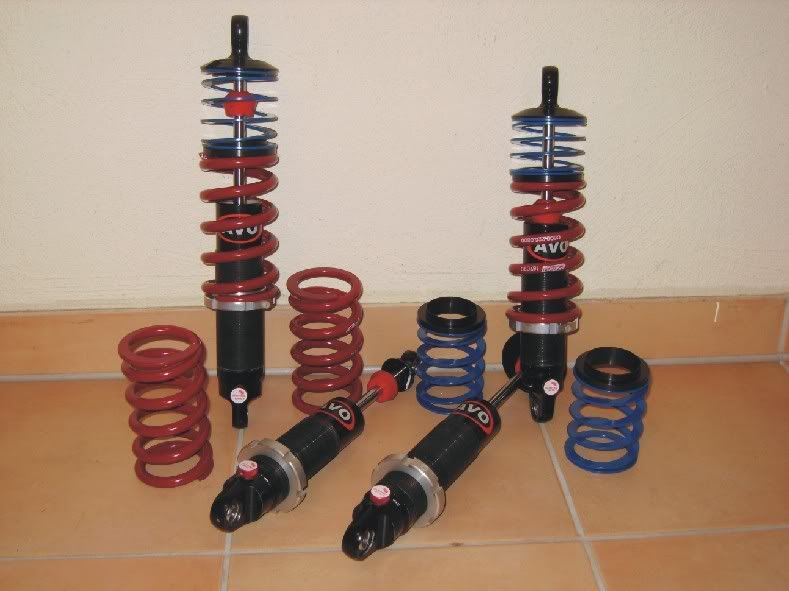 AVOShocks with Bilsteinsprings in FFR Cobra MKIII ! Factory Five