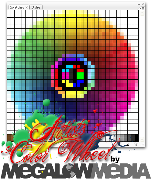 photoshop color wheel palette
