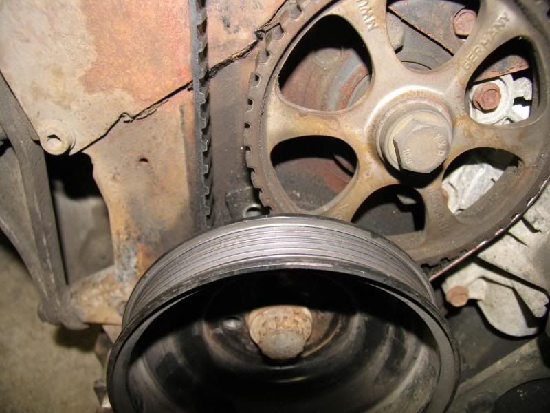 just did the timing belt on my g60 quick question