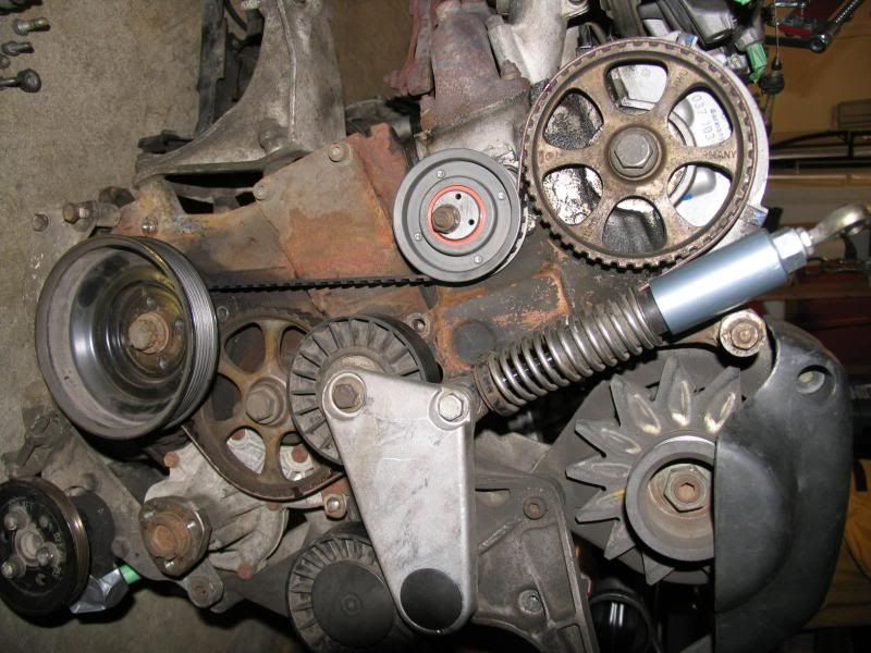 just did the timing belt on my g60 quick question