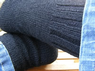 Gentleman's plain winter sock