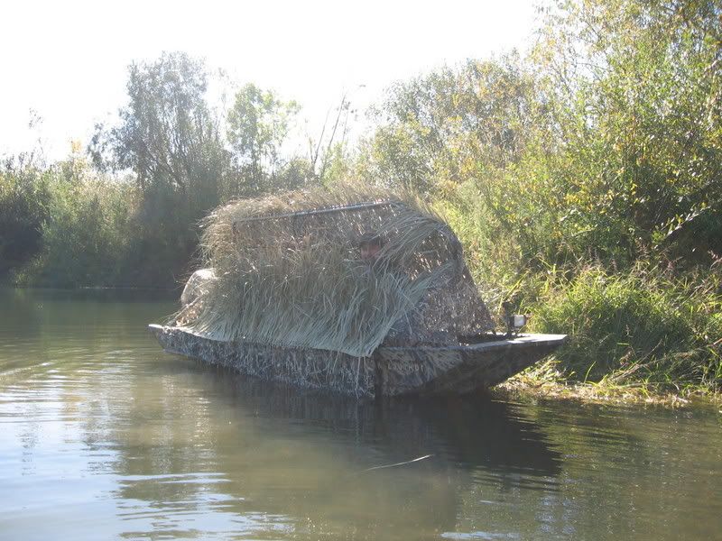 Custom Duck Boat Blind