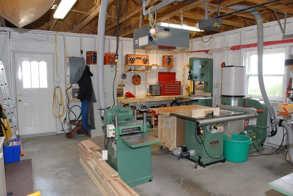 My woodworking shop is now set up. | Photography Forum