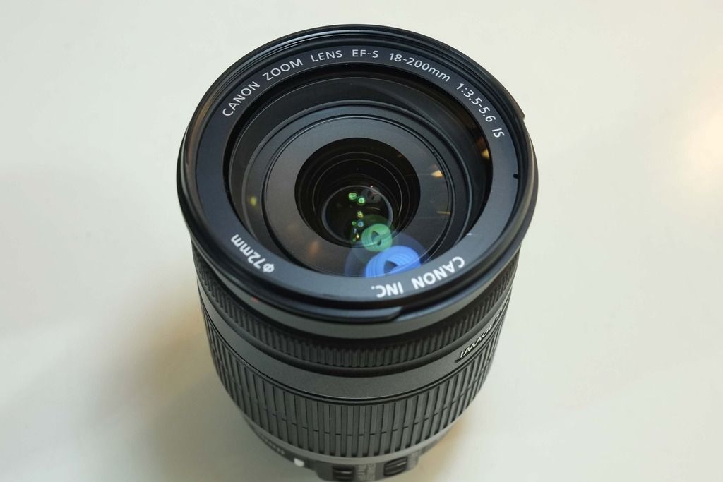Bán Len tele đa dụng Canon EF-S 18-200mm f/3.5-5.6 IS. Thanh lý bộ Canon 1000D
