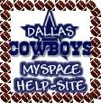 Dallas Cowboys - Myspace Help Site