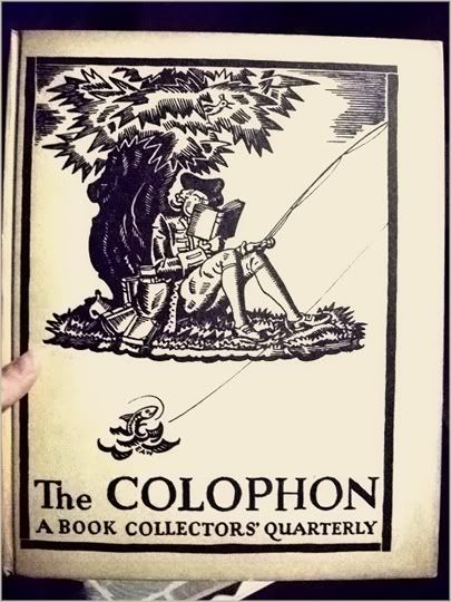 the colophon
