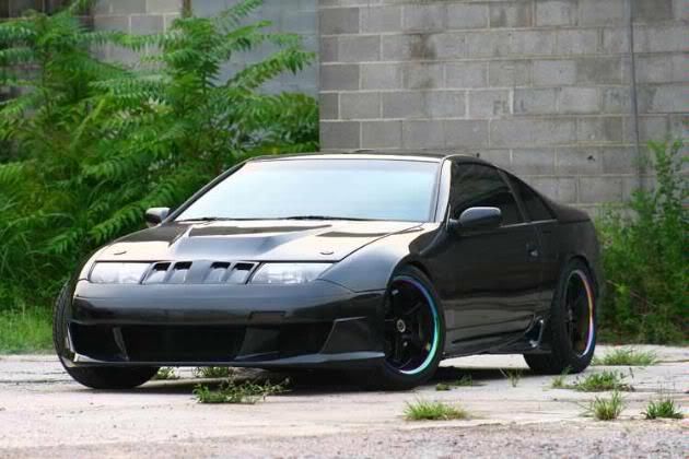 Nissan 300zx blacked out #8