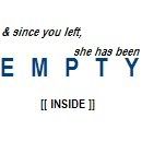 empty