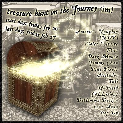 Journey treasure hunt