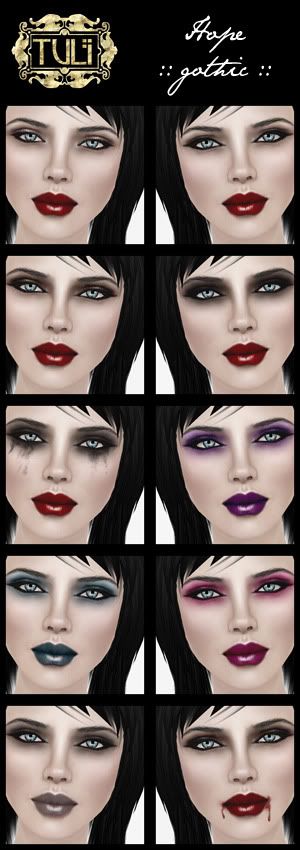 Hope gothic makeups