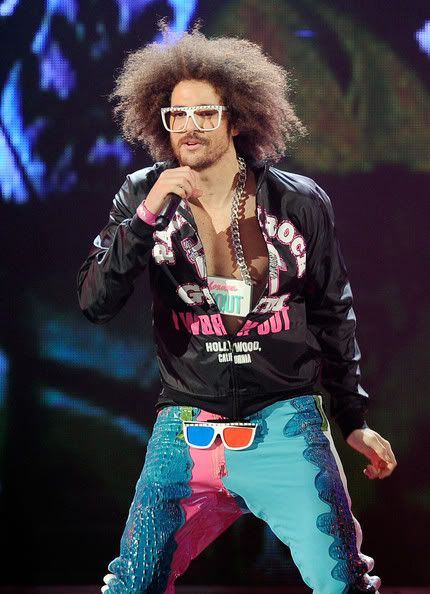 Unrelenting in their commitment to global dance floordomination Redfoo and 