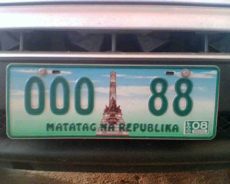 Plate Number