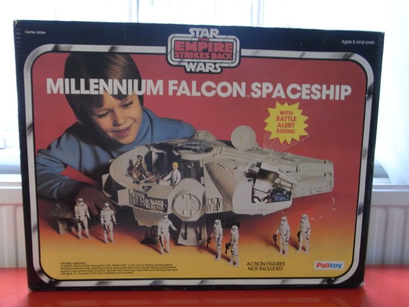 vintage star wars millennium falcon