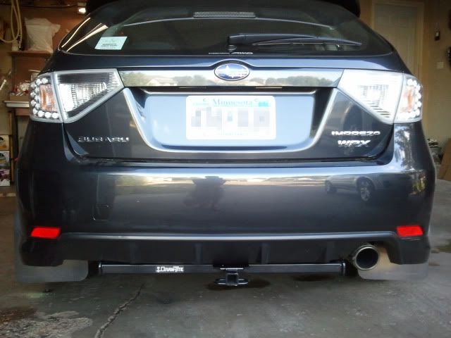 Trailer hitch on 09 WRX hatch