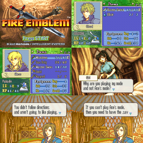 [Game Java] Fire Emblem – Devourer Of Time (Rom Hack FE7) [GBA HOT]