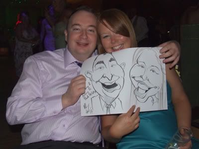 Wedding caricatures are the perfect entertainment for your guests!