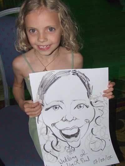 Wedding caricatures are the perfect entertainment for your guests!