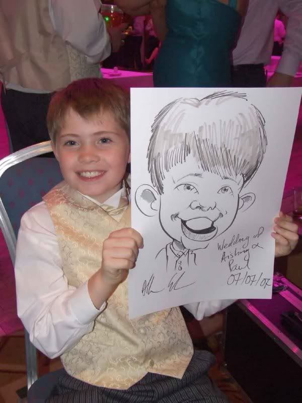 Wedding caricatures are the perfect entertainment for your guests!