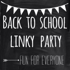 Back To School Linky Party
