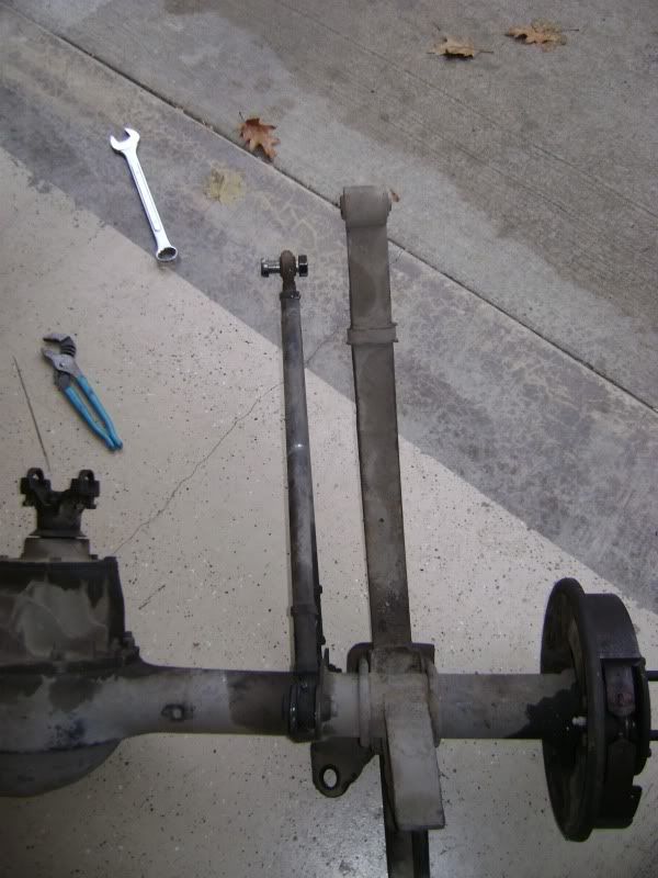 ladder bars with leaf springs question 460 Ford Forum