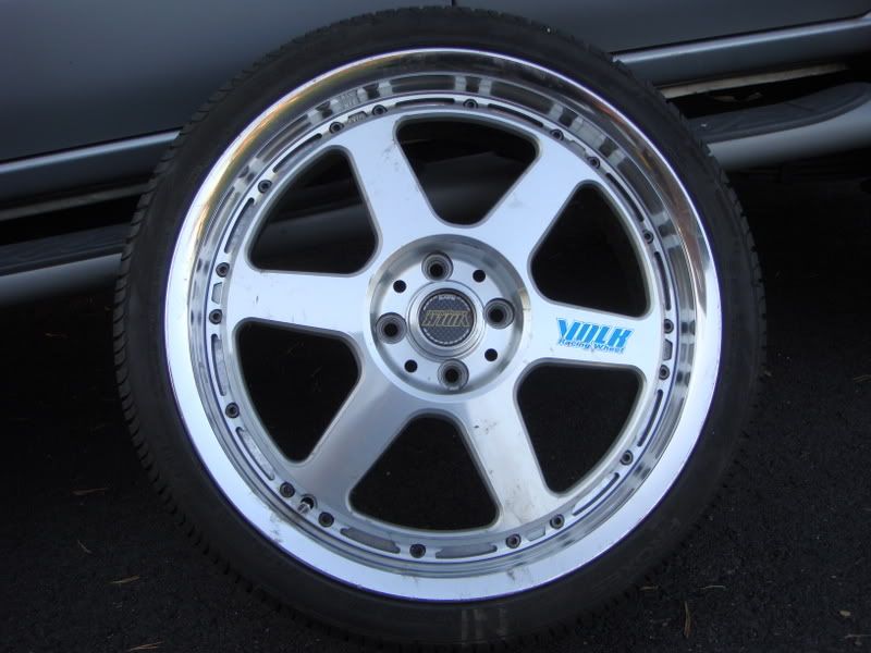 I would be willing to trade the Volk rims and cash on my end for a car