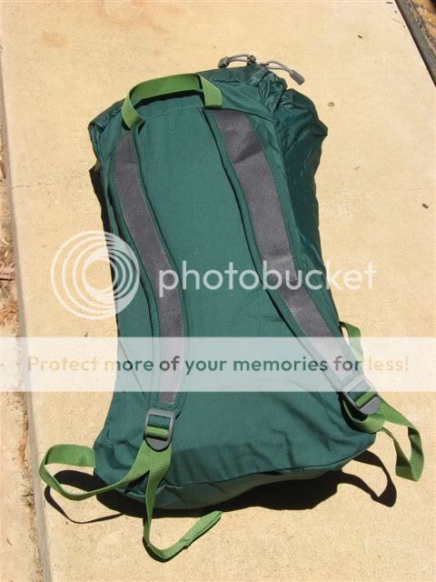 Rear Macpac day pack