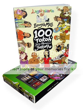 buku lagak jakarta: 100 tokoh oleh benny & mice