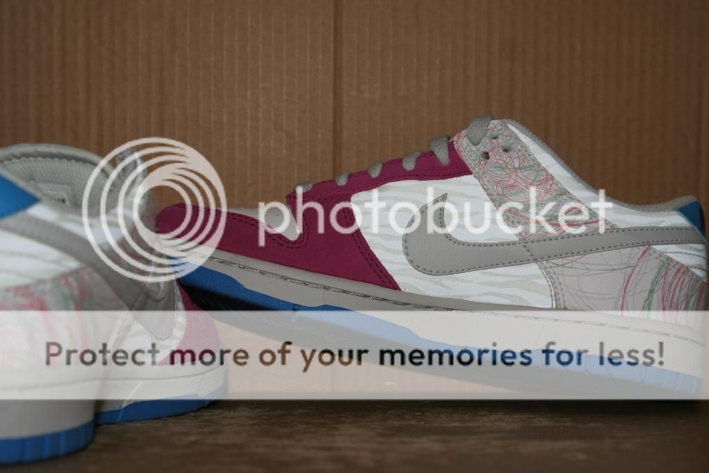 RARE Nike Air DUNK Low 6.0 SB Shoes Jordan Premium Graffiti 314141 7.5 