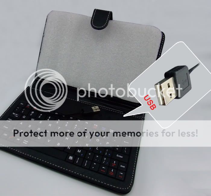   PRICE 7inch Leather Keyboard Case for Google Android Tablet PC PAD MID