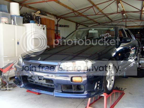 R34 Cat Back Exhuast, R34 Gt-t Bonnet, R33 Gtst Rims, R34 Sedan Boot ...