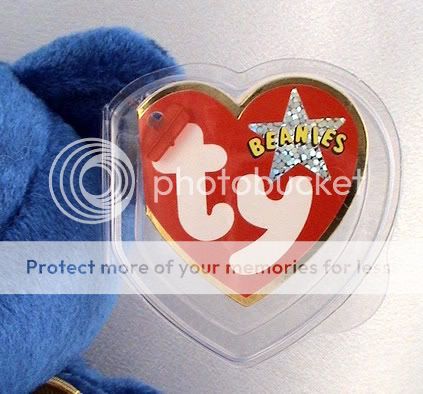 Ty Unity Europe Bear Beanie Baby Babies MWMT Retired  