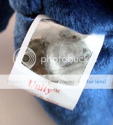 Ty Unity Europe Bear Beanie Baby Babies MWMT Retired  